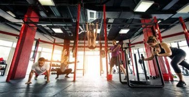 practicando crossfit