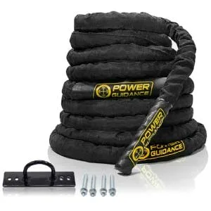 El mejor material para practicar Crossfit al mejor precio POWER GUIDANCE Cuerda de Batalla Battle
